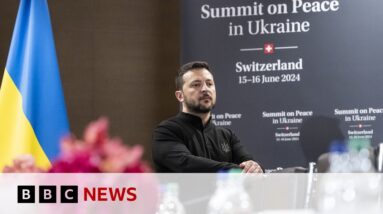 Putin peace terms slammed at Ukraine summit | BBC News