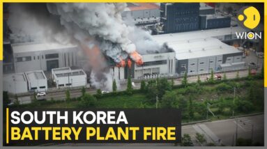 Death toll reaches 22 in South Korean battery plant fire | Latest English News | WION