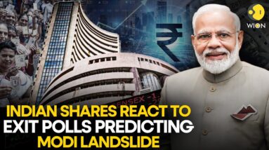 How is India's stock market reacting to exit polls predicting big win for Modi? | WION Originals