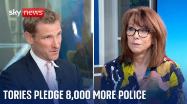 Conservatives pledge extra 8,000 neighbourhood police officers | Election 2024