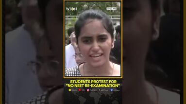 Students across India protest against the re-examination of NEET-UG exam | WION Shorts