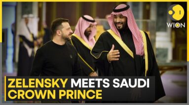 Zelensky unannounced visit to Saudi Arabia, holds 'productive talks' with Saudi Crown Prince MBS