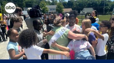 Massachusetts teachers get warm surprise sendoff to retirement from students, faculty