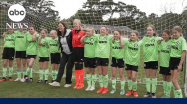 UK girls soccer team goes undefeated in boys league