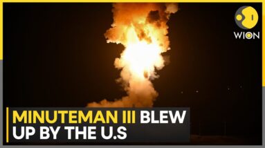 US Air Force blows up Minuteman III in test flight | Latest News | WION