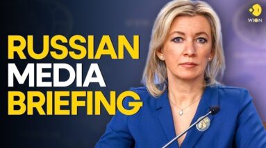 Russia LIVE: Russian foreign ministry's Zakharova holds weekly briefing | WION LIVE