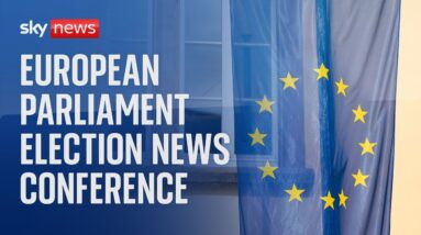 Watch live: European Parliament election news conference