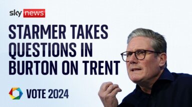 Watch live: Sir Keir Starmer Q&A in Burton on Trent