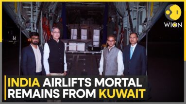 Kuwait fire tragedy: Flight carrying bodies Of 45 Kuwait fire victims lands in India | WION