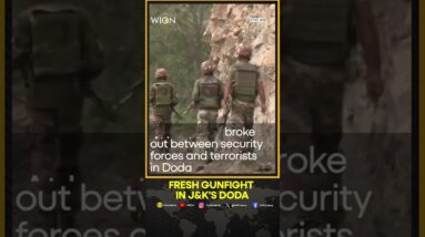 J&K: Another encounter breaks out between security forces & terrorists in J&K's Doda | WION Shorts