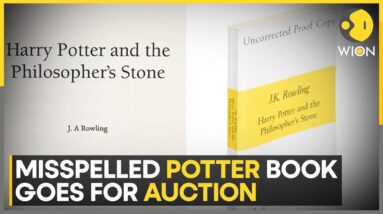 Harry Potter proof copy goes on sale, author's name mistakenly appears as "J.A Rowling" | WION