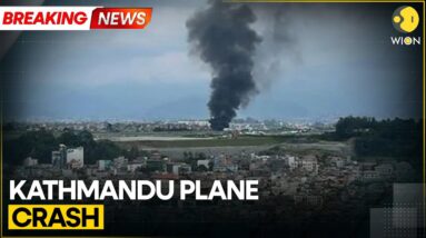 Nepal Plane Crash: Plane crashes taking off at Kathmandu's Tribhuvan Int'l Airport | WION Breaking