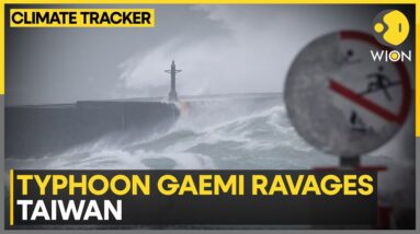 Gaemi made first landfall in Taiwan's Yilan | Latest News | WION Climate Tracker