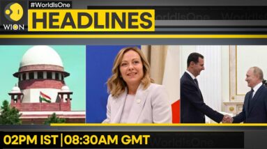 Italy PM Meloni to visit China | Putin meets with Assad in Moscow | WION Headlines