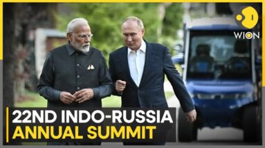 PM Modi in Russia: Modi to co-chair 22nd annual India-Russia summit with Putin | WION News