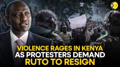 Kenya protests: Tear gas, stones and flames as Kenya protesters say 'Ruto must go!' | WION Originals