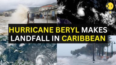 Hurricane Beryl LIVE: Beryl strengthens into the earliest Category 5 Atlantic hurricane | WION LIVE