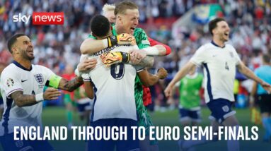 Euro 2024: Flawless penalty shootout secures England's place in Euro semi-finals