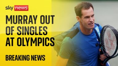 Andy Murray pulls out of Olympics men's singles to focus on doubles