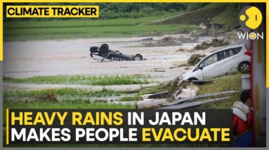 Japan: Heavy rains cause rivers to burst their banks, 3 people missing | WION Climate Tracker