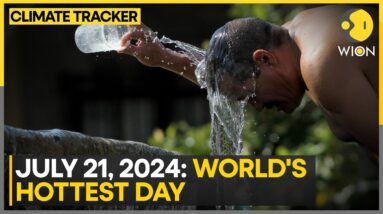 July 21, 2024: Hottest day ever recorded globally | Global heating hits 1.3 degrees already | WION