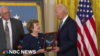 Biden presides over Medal of Honor ceremony at White House