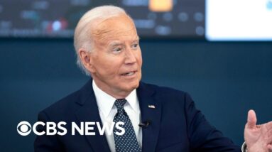 Biden tells campaign staffers he's "in this race to the end," source says