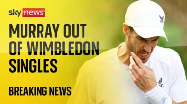 BREAKING: Andy Murray pulls out of Wimbledon singles