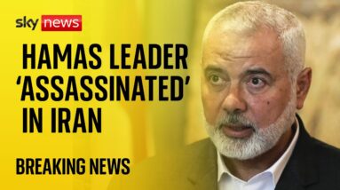 BREAKING: Hamas political leader Ismail Haniyeh killed in Iran