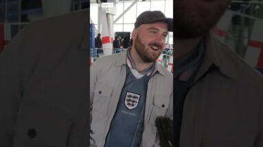 'Buzzing' England fans fly to Berlin