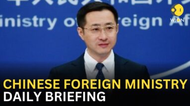 Chinese foreign ministry holds daily briefing | WION Live