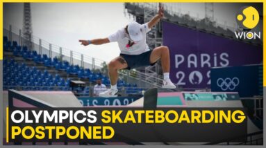 Paris Olympics 2024: Men's skateboarding competition postponed amid bad weather | WION