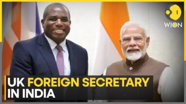 UK Foreign Secretary David Lammy on two-day visit to India, meets Indian PM Modi | India News | WION