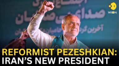 IRAN LIVE: Reformist Masoud Pezeshkian elected as Iran's new president | WION LIVE