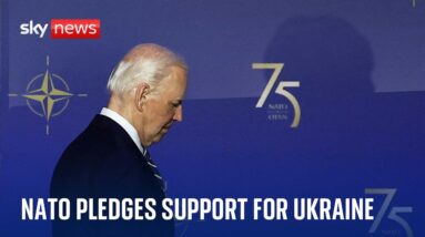 NATO leaders pledge support for Ukraine as Biden's health overshadows meeting