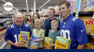 Eli Manning, Tom Coughlin help families of pediatric cancer patients