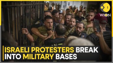 Israel protesters storm bases after IDF detains soldiers, IDF says 'storming hurt national security'