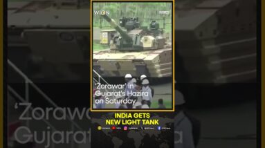 DRDO unveils new India-made light tank 'Zorawar' | India gets new light tank | WION Shorts