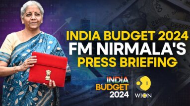 India Budget 2024 LIVE: Nirmala Sitharaman briefs media on Budget 2024 | WION LIVE