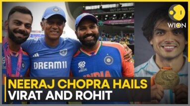 Exclusive: Olympic champion Neeraj Chopra's tribute to Rohit Sharma & Virat Kohli | WION Sports