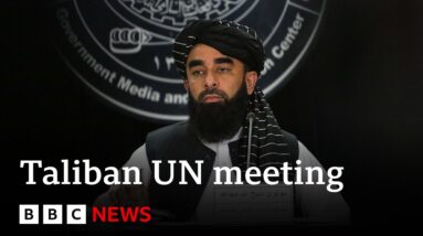 Afghanistan's Taliban government representatives meet UN in Qatar | BBC News