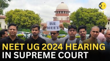 NEET UG 2024 Hearing: Supreme Court to take up re-test petitions | NTA I CJI | WION LIVE