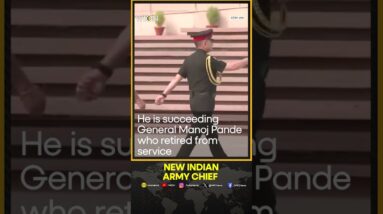 New Indian Army Chief touches the feet of family elders after taking charge | WION Shorts