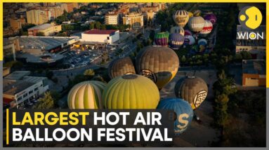 Hot air balloons soar at European Balloon Festival | WION