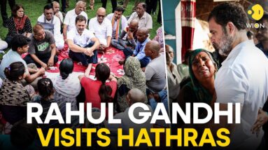 Rahul Gandhi in Hathras to meet stampede victims' families | WION Originals