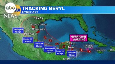 Hurricane Beryl could hit south Texas