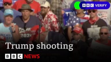 Trump shooting:  police told of threat almost 2 minutes before gunman opened fire | BBC News