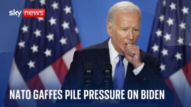 US president Joe Biden confuses Zelenskyy with Putin and Donald Trump with Kamala Harris