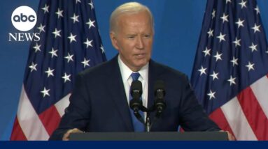 Biden holds news conference as questions about his ability to lead grow