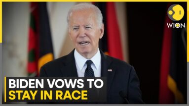 US: Joe Biden puts speculations to rest, says in the race till the end | WION News